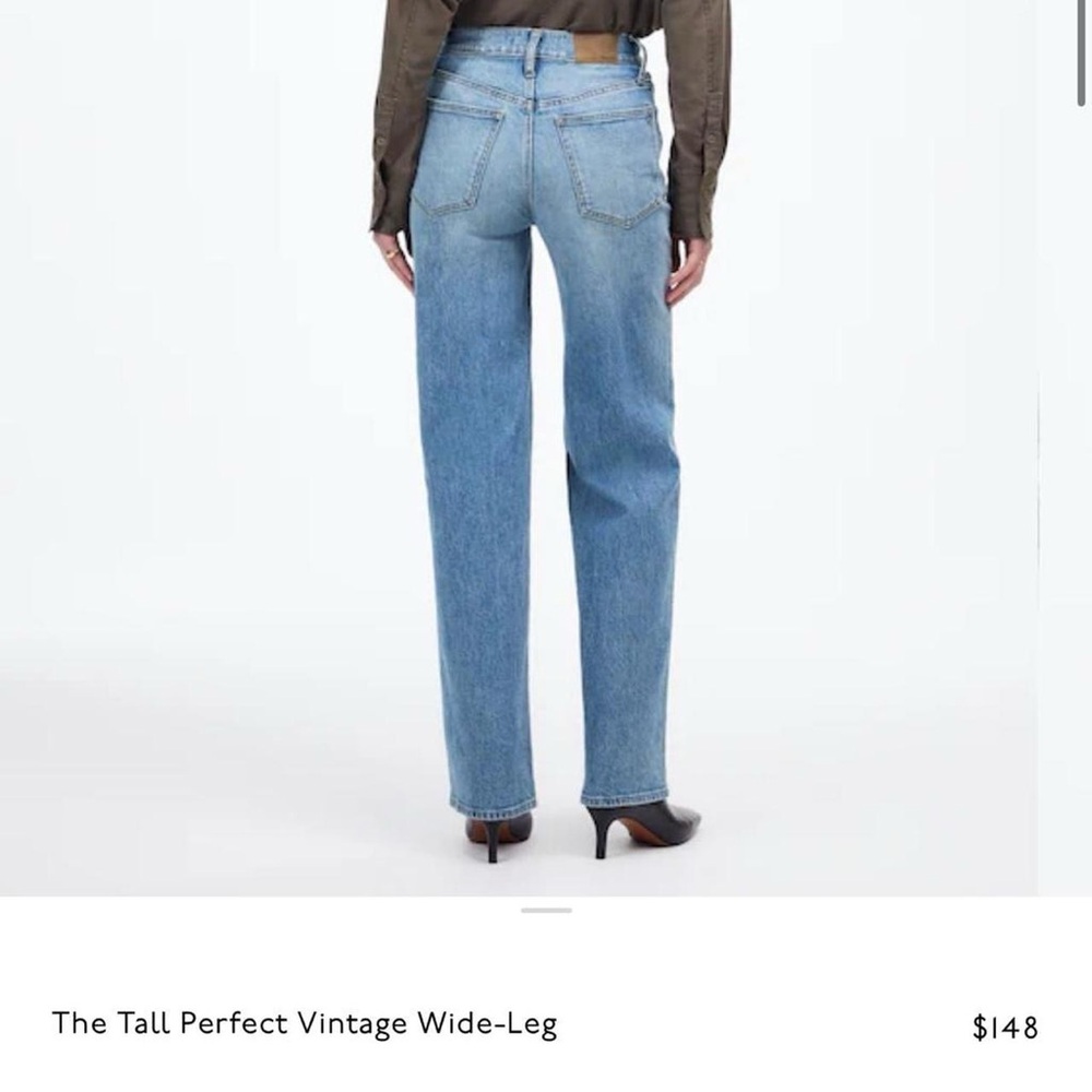 Madewell Light Blue Wide-Leg Jeans